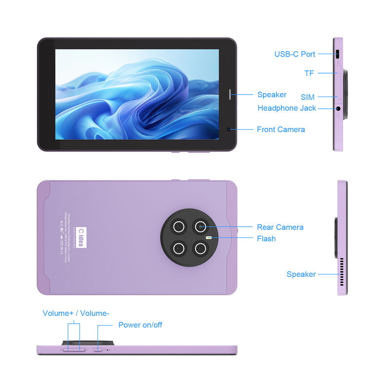 C Idea แอนดรอยด์ 13 พร้อม 6000mAh แท็บเล็ต 7 นิ้ว แท็บเล็ตการศึกษา PC พร้อมปากกา CM518 โปร เพอร์พูล