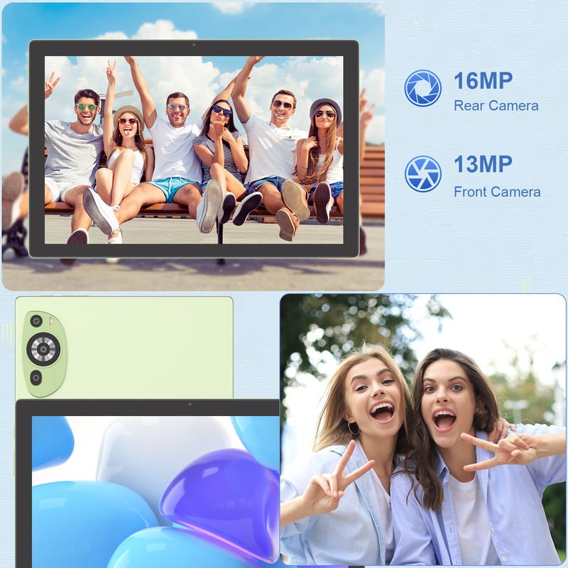 C Idea 5g แอนดรอยด์ 14 ขยายความจดจําหน่าย 512GB แท็บเล็ตจอสัมผัส พร้อมคีย์บอร์ด CM8200plus เขียว