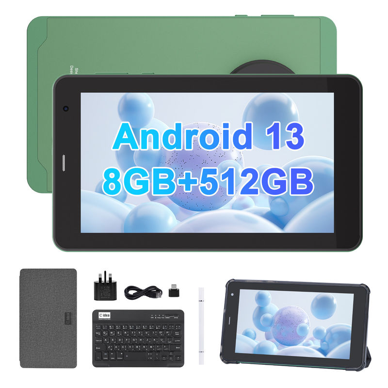 C Idea 7 Inch Tablet Pc Android 13, 8+512gb พร้อม Sim-Compatible Smart Tablet สําหรับนักเรียน