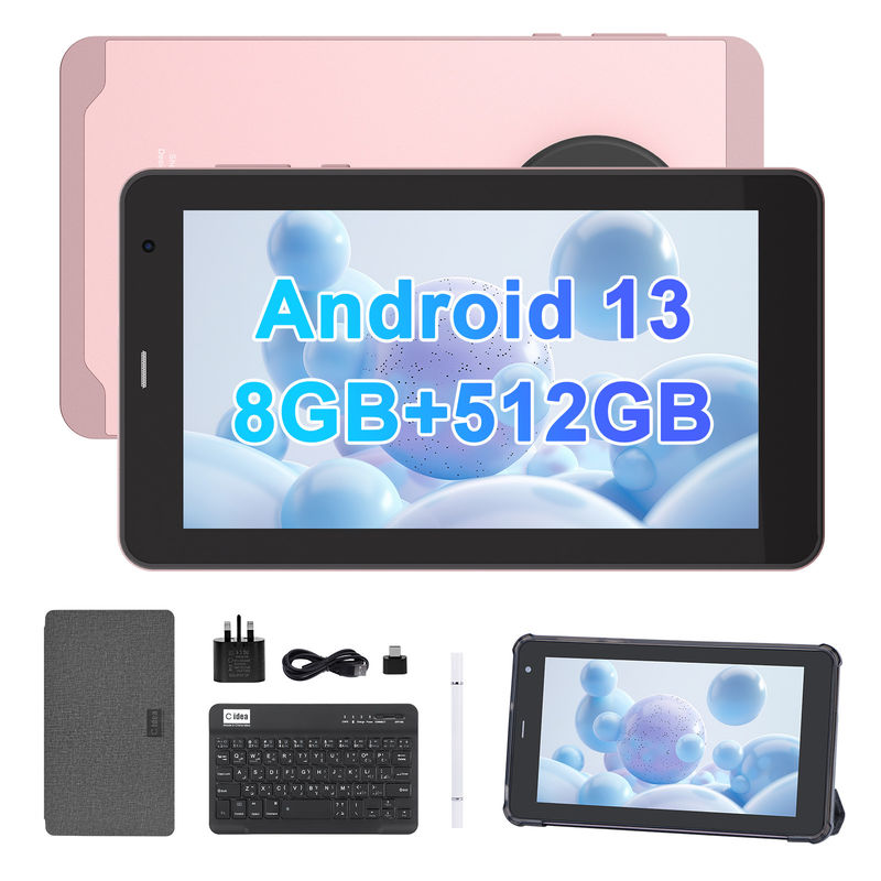 C Idea แอนดรอยด์ แท็บ 7 นิ้ว 8+512GB Quad Core แท็บเล็ตการศึกษา เหมาะสําหรับนักเรียน