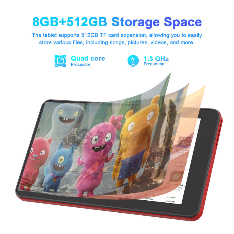C Idea แท็บเล็ต Android 13 ขนาด 7 นิ้ว กล้องคู่ รองรับซีม แท็บเล็ตจอสัมผัส สําหรับนักเรียน