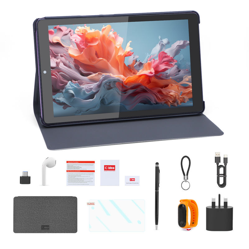 C Idea แท็บเล็ต 9 นิ้ว แท็บเล็ตการศึกษากล้องสอง สําหรับนักเรียน CM935 สีม่วง