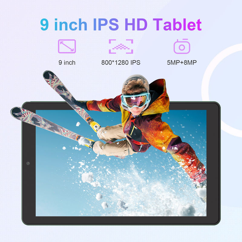 C Idea แท็บเล็ต WIFI 9 นิ้ว ขนาด 800x1280 IPS แท็บเล็ตจอสัมผัสด้วย Stylus Pen CM935 สีเขียว