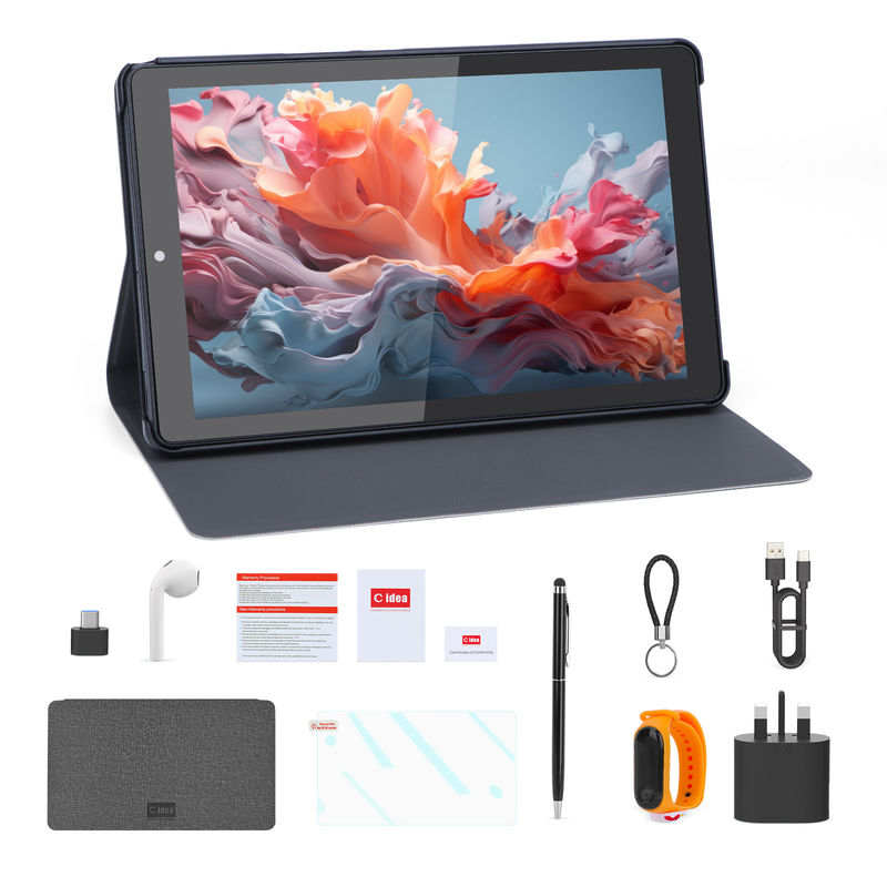 C Idea แอนดรอยด์ แท็บเล็ต 800x1280 IPS Screen 9 IN สมาร์ท แท็บเล็ต PC With Sim For Education CM935 สีดํา
