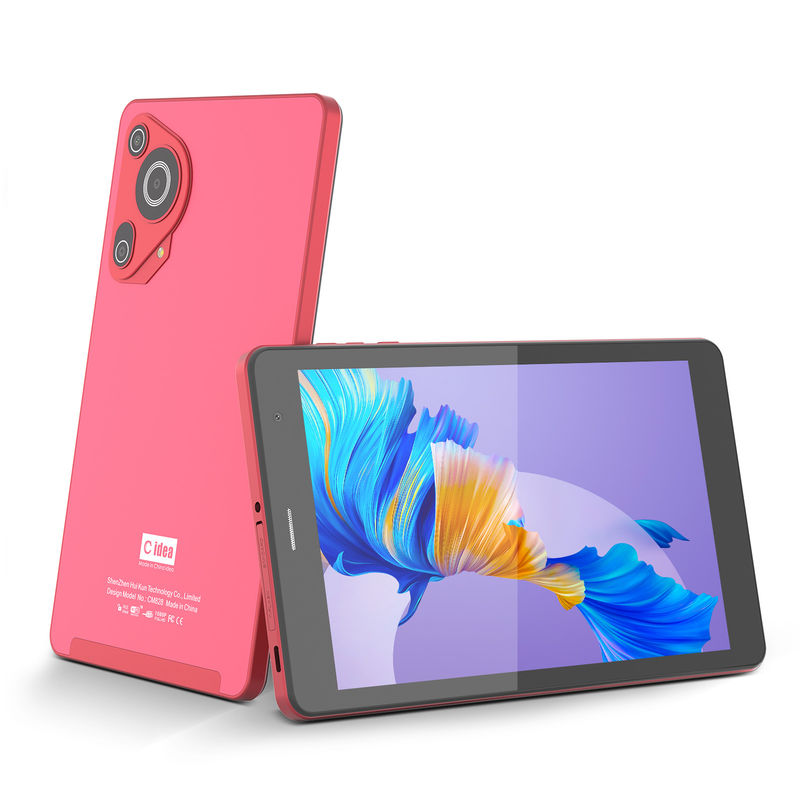 C Idea 5G แอนดรอยด์ แท็บเล็ต 8 นิ้ว แท็บเล็ตสําหรับนักเรียนที่มีซิมและ Wifi Cm828 สีแดง