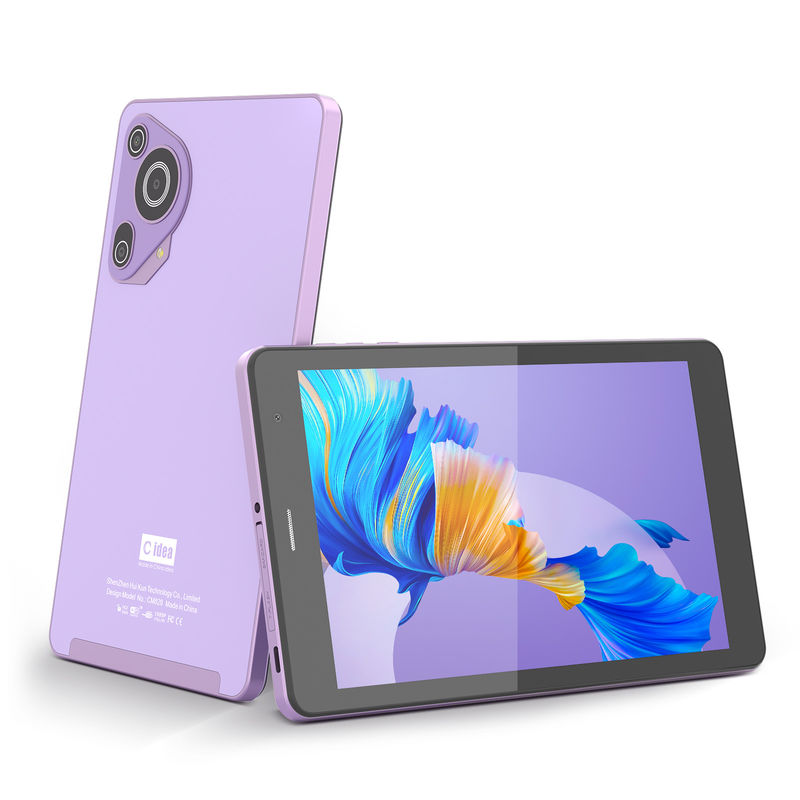 C Idea แท็บเล็ต 8 นิ้ว WIFI เกมการศึกษา แอนดรอยด์ แท็บเล็ตสําหรับนักเรียน CM828 สีม่วง