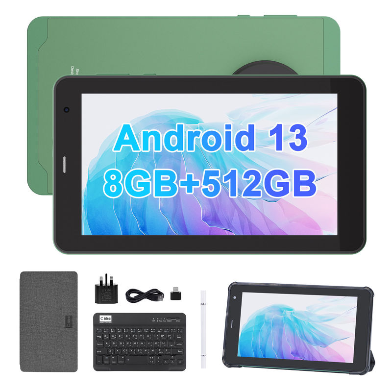 C Idea แท็บเล็ต 7 นิ้ว พร้อม SIM Wifi แอนดรอยด์ สมาร์ท แท็บเล็ต PC CM518 โปร เขียว