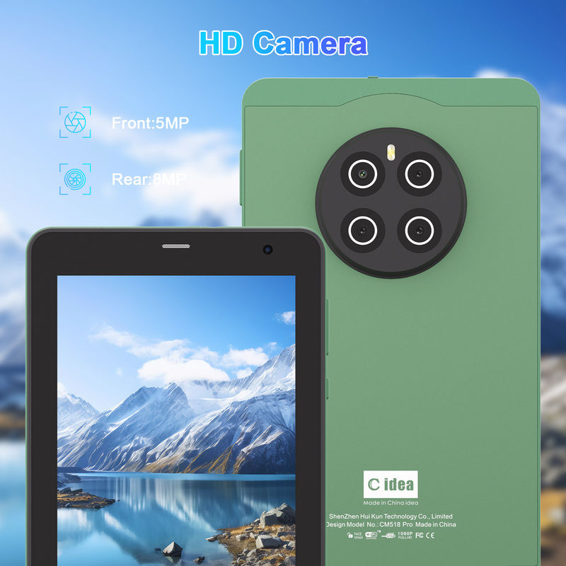 C Idea แท็บเล็ต 7 นิ้ว พร้อม SIM Wifi แอนดรอยด์ สมาร์ท แท็บเล็ต PC CM518 โปร เขียว