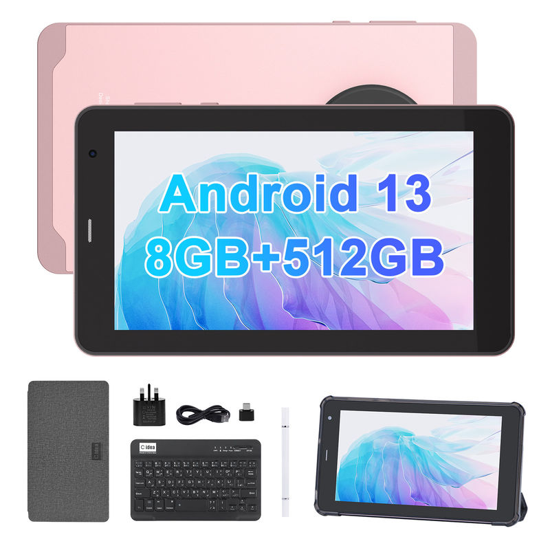 C Idea แท็บเล็ต 7 นิ้ว พร้อม SIM Wifi แอนดรอยด์ แท็บเล็ต PC CM518 โปร พิงก์