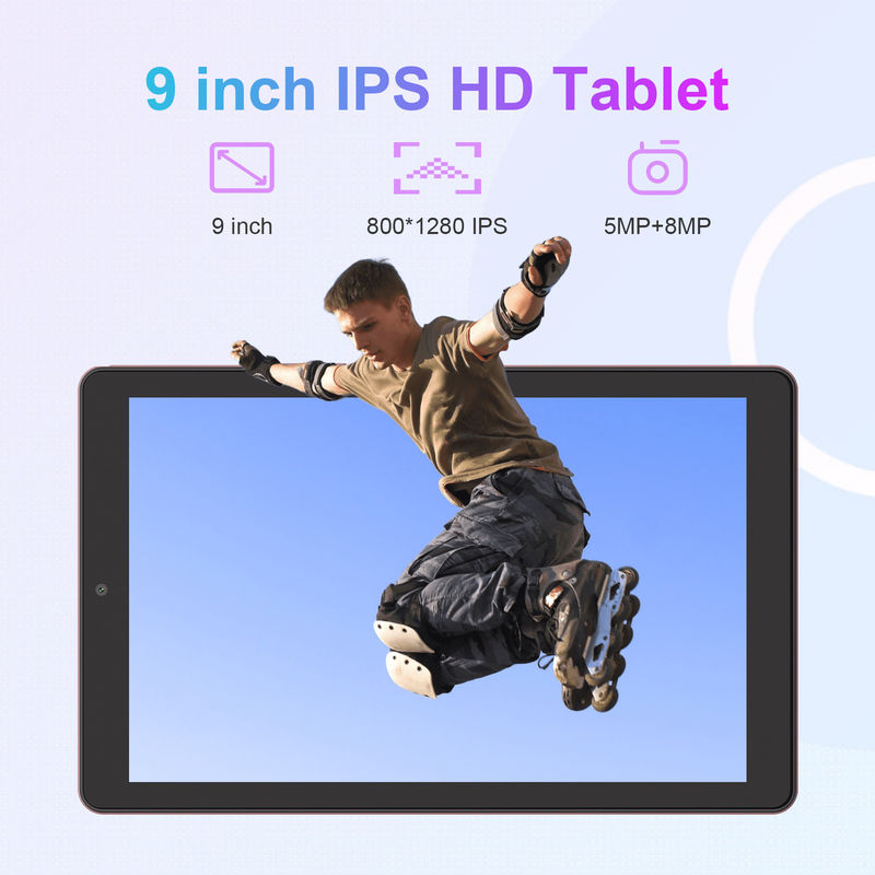 ไอเดีย C แอนดรอยด์ แท็บเล็ต 5G ซิมสนับสนุน 9 นิ้ว แท็บเล็ตคอมพิวเตอร์ พร้อมเคสและปากกา CM935 สีชมพู