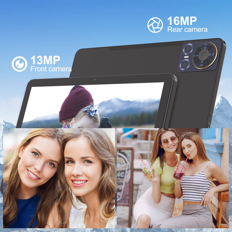 C Idea 10.1 นิ้ว ทับเล็ต 5G พร้อมซิม คีย์บอร์ดการศึกษา แอนดรอยด์ ทับเล็ต PC M8300 Plus สีดํา