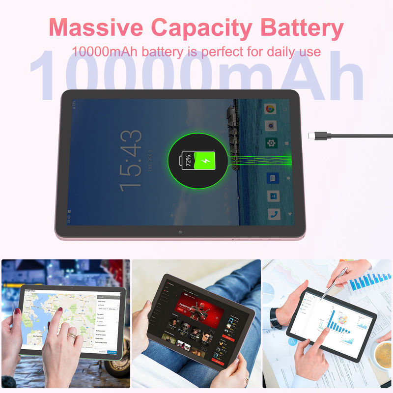 ไอเดีย C 10.1 นิ้ว แท็บเล็ต 5 กรัม พร้อมคีย์บอร์ด Sim แท็บเล็ตสมาร์ท PC สําหรับการศึกษา cM8300 Plus Pink