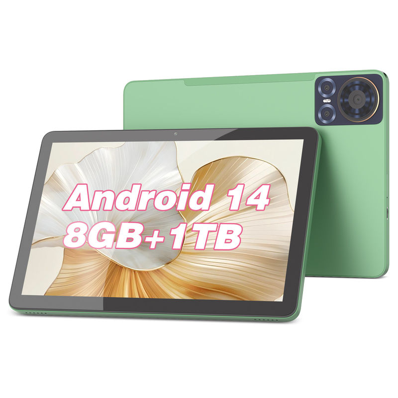 ไอเดีย C 10.1 นิ้ว แท็บเล็ต 5G ด้วย MTK Quad Core แอนดรอยด์ 14 แท็บเล็ต PC สําหรับการศึกษา CM8300 Plus เขียว