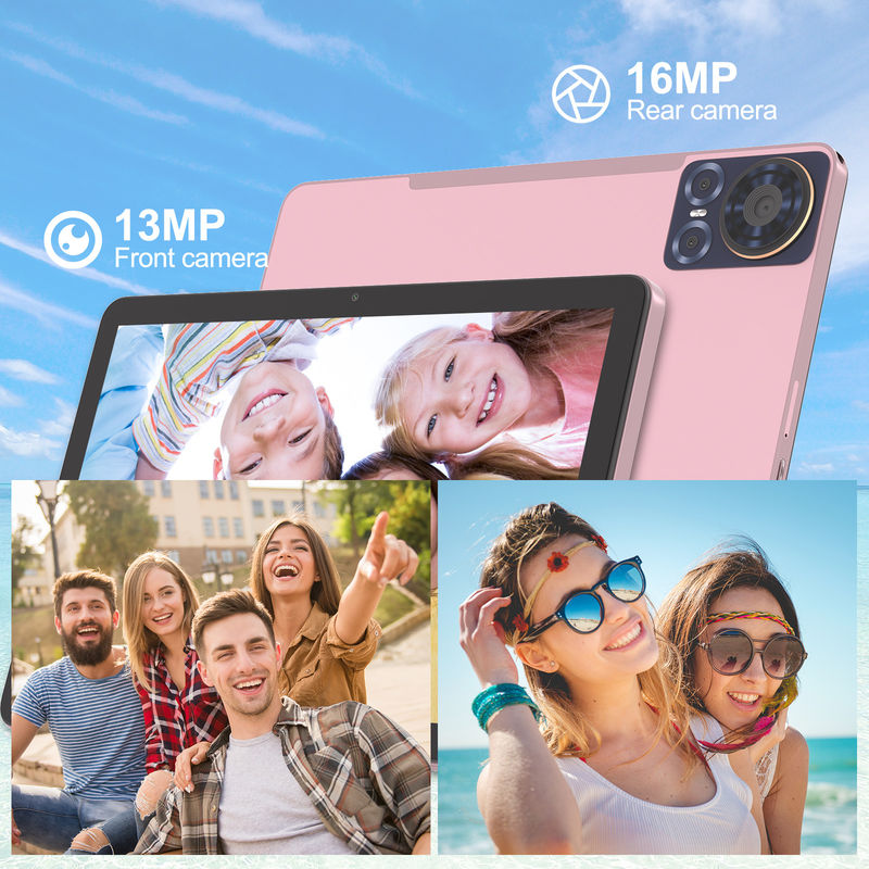 C Idea 10.1 นิ้ว แท็บเล็ต With Dual Camera แอนดรอยด์ แท็บเล็ต PC CM8300 พลัส สีชมพู
