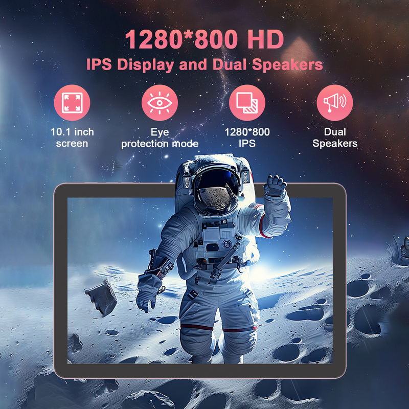 C Idea 10.1 นิ้ว แท็บเล็ต With Dual Camera แอนดรอยด์ แท็บเล็ต PC CM8300 พลัส สีชมพู
