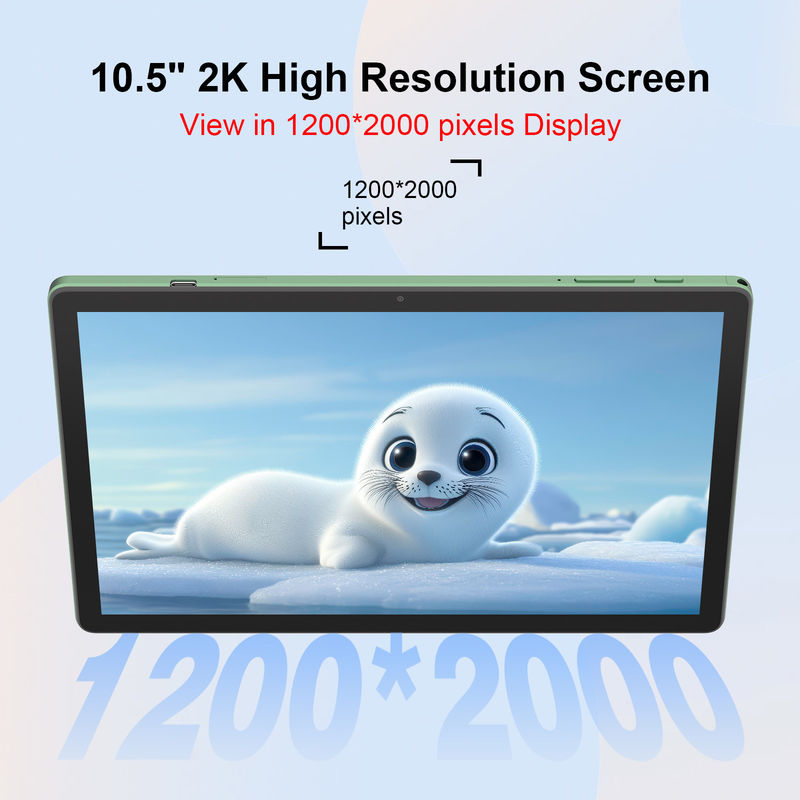 ไอเดีย C ใหม่ที่สุด 10.5 นิ้ว หน้าจอสัมผัส แอนดรอยด์ แท็บเล็ตด้วยซิมคู่ CM10500 พลัส สีเขียว