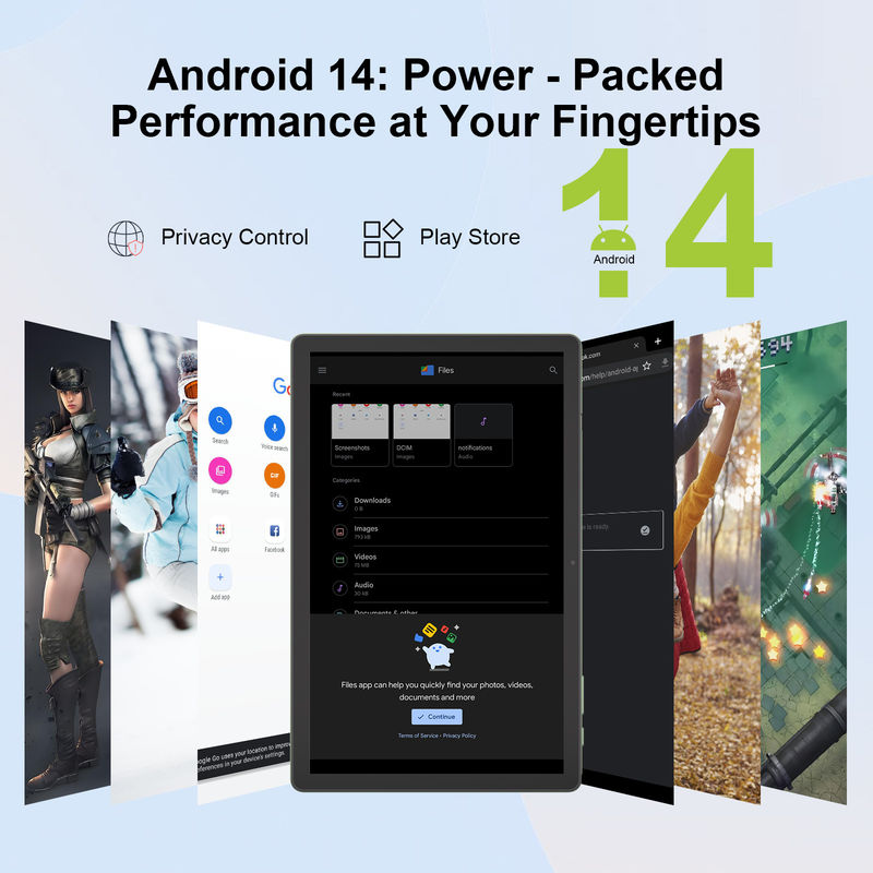 C idea แท็บเล็ต Android 14 ขนาด 10.36 นิ้ว แท็บเล็ตเพื่อการศึกษาสำหรับนักเรียน พร้อมฟังก์ชัน Dual SIM