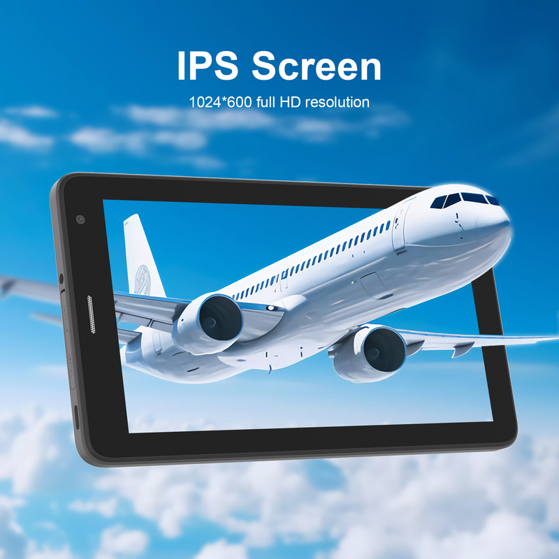 C idea แท็บเล็ต Wifi ขนาด 7 นิ้ว พร้อมเคส หน่วยความจำ 8+256GB โปรเซสเซอร์ Quad Core หน้าจอสัมผัส IPS 600x1024 รุ่น CM528 สีดำ