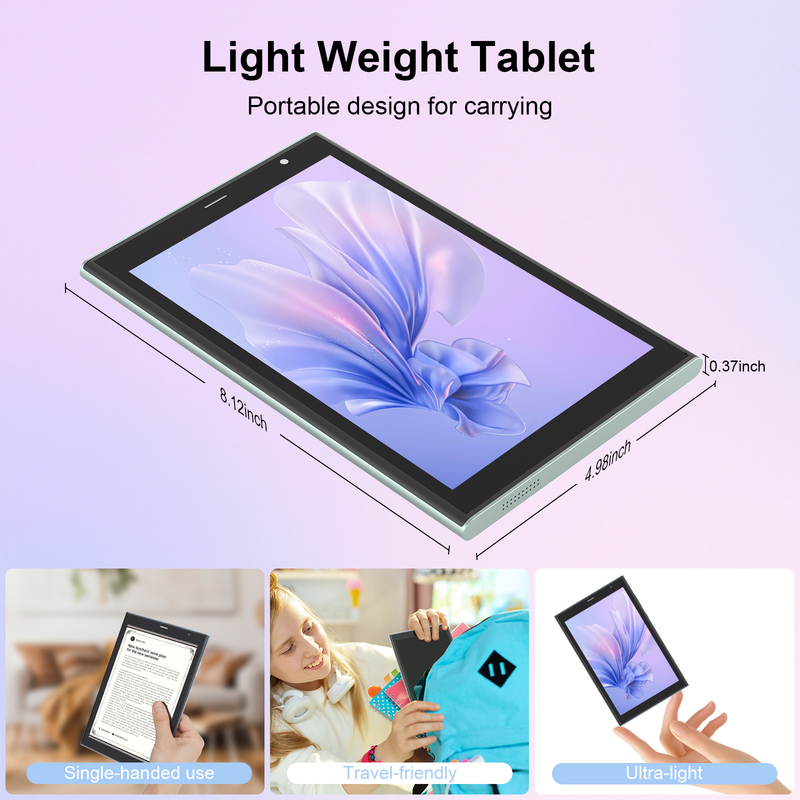 ไอเดีย C แท็บเล็ต 8 นิ้ว Wifi พร้อม 8+512GB Storage Quad Core Processor 800x1280 IPS หน้าจอสัมผัสสีเขียว CM824