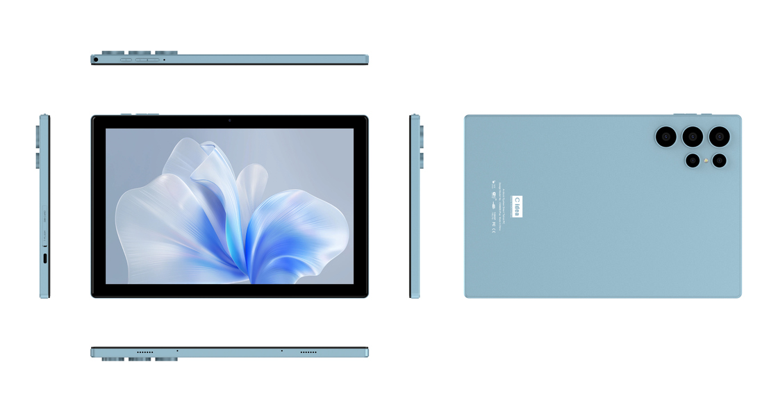 ไอเดียซี 10.1 นิ้ว แอนดรอยด์ WiFi Touch Screen แท็บเล็ต PC พร้อมคีย์บอร์ด 5G CM8600plus