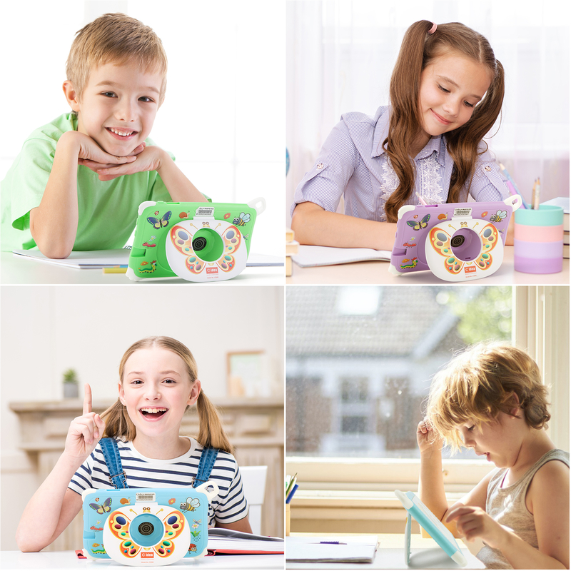 C Idea Android 15 Kids Tablet 8+256GB แท็บเล็ตการศึกษา Kidspad พร้อม Friendly APP CM86 สีฟ้า