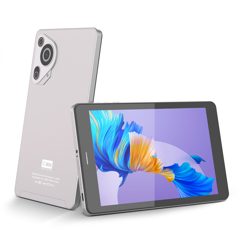 ไอเดีย C วัยรุ่นเงิน 8 นิ้ว แท็บเล็ต Android 15 พร้อมสล็อตการ์ด tf, WiFi,8GB +512GB, 800*1280 IPS incell CM828