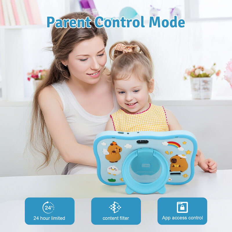 C idea Youth 7 Inch Tablet Android 15 พร้อมสล็อตการ์ด tf, WiFi,6GB + 128GB, 1024*600 IPS incell CM66