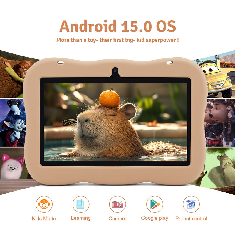 C idea Youth 7 Inch Tablet Android 15 พร้อมสล็อตการ์ด tf, WiFi,6GB + 128GB, 1024*600 IPS incell CM66