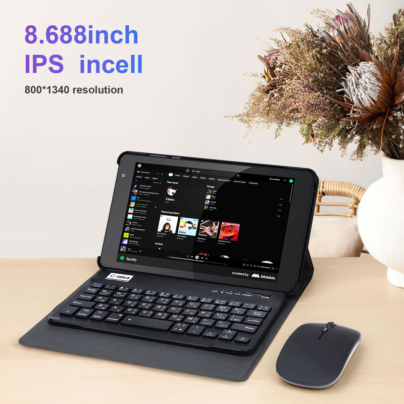 ไอเดีย C 8 นิ้ว สมาร์ท แท็บเล็ต PC ด้วยคีย์บอร์ด 8GB แรม+512 โรม 800*1340 IPS อินเซล ทัชสครีน จอแสดงสีเทา CM866