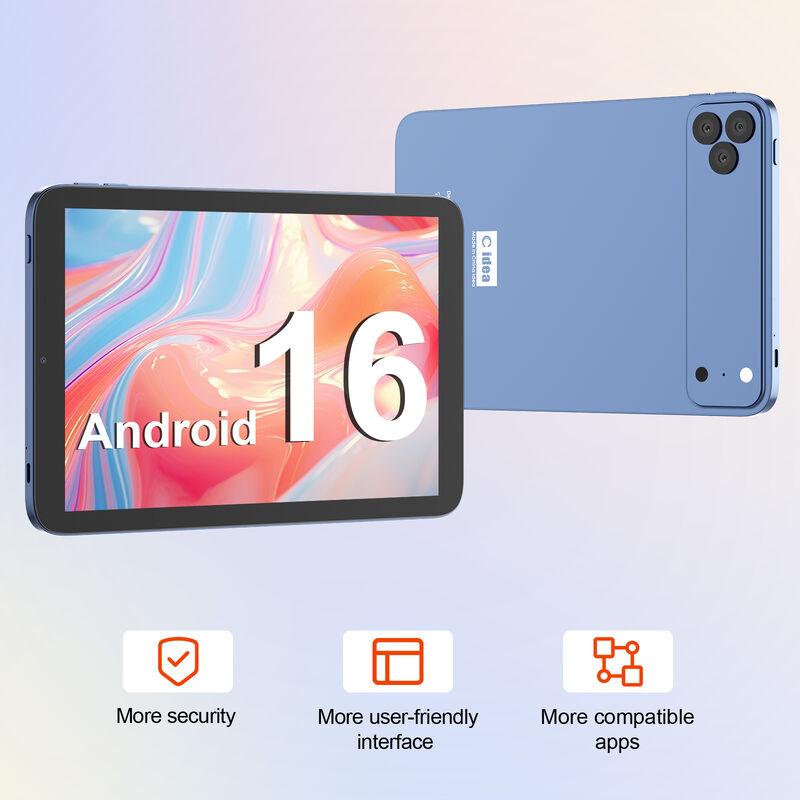 C ไอเดีย แท็บเล็ตพีซีหน้าจอสัมผัส Android WiFi ขนาด 10.1 นิ้ว สีน้ำเงิน พร้อมคีย์บอร์ด 5G Quad-core รุ่น CM10017Air