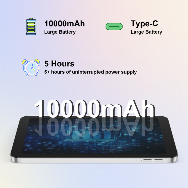 C ไอเดีย แท็บเล็ตพีซีหน้าจอสัมผัส Android WiFi ขนาด 10.1 นิ้ว สีน้ำเงิน พร้อมคีย์บอร์ด 5G Quad-core รุ่น CM10017Air