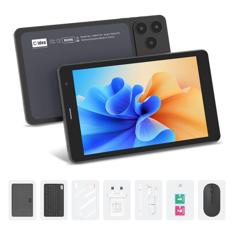 C Idea 8 Inch แอนดรอยด์ 16 แท็บเล็ต 8GB แรม 512GB โรม โมเดล CM817 แอร์