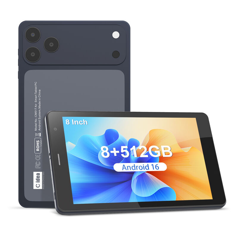 แท็บเล็ต C idea ขนาด 7 นิ้ว รองรับ Wi-Fi พร้อมเคส ความจุ 8+256GB โปรเซสเซอร์ Quad Core หน้าจอสัมผัส IPS ความละเอียด 600x1024 CM517 air