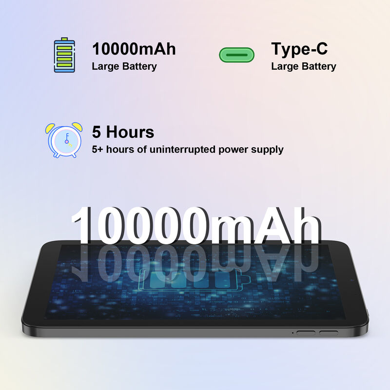 C Idea 10.1 Inch Tablet PC พร้อม SIM WIFI แอนดรอยด์ แท็บเล็ตสําหรับการศึกษา CM10017air สีดํา