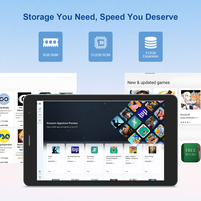 C Idea 8นิ้วแท็บเล็ตWiFi 8 + 512GB Octa Core 1280X800 HD IPSหน้าจอสัมผัสCM826 Ultra Green