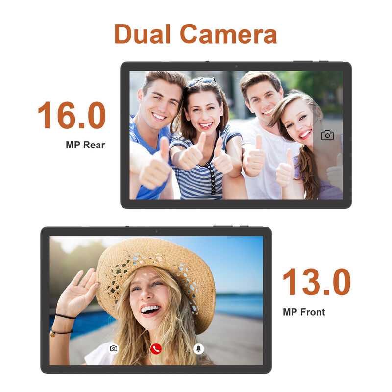 C Idea CM10016 Plus 10.36 นิ้ว แอนดรอยด์ 16 บิซเนส แท็บเล็ต 8-คอร์ 8GB 1TB Storage FHD Touch Screen คอมพิวเตอร์ (สีดํา)