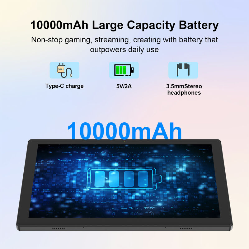 C Idea CM9000 Ultra 10.1 Inch Tablet PC แอนดรอยด์ 16 Octa Core โปรเซสเซอร์ Qualcomm จอจอด HD สําหรับการใช้งานมืออาชีพ พร้อมคีย์บอร์ด