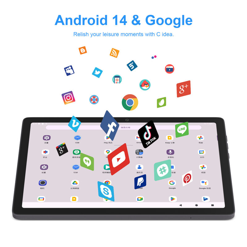 ไอเดีย C 10.59 นิ้ว แรม 8GB โรม 128GB แท็บเล็ต PC แอนดรอยด์ 16 Octa Core Dual Camera WiFi Business Tablet (P1350)