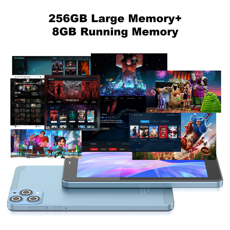 C Idea ODM/OEM แท็บเล็ตพีซีขนาด 7 นิ้วAndroid 15 8GB RAM 256GB 5G WiFiจอแสดงผลIPSพร้อมพอร์ตUSB Type C (CM516)